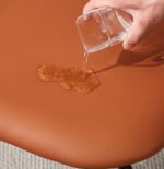 Modern Luxury Stacking Leather Dining Chair – Waterproof Restaurant / Event Seating with Stainless Steel Legs - Image 5