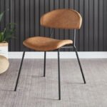 Modern Commercial Metal-Leather Dining Chair – Durable Event & Wedding Rental Seating - Image 5