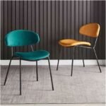Modern Commercial Metal-Leather Dining Chair – Durable Event & Wedding Rental Seating - Image 6