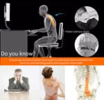 New Model V3 Ergonomic Office Chair – Swivel Computer / Staff Chair - Image 4